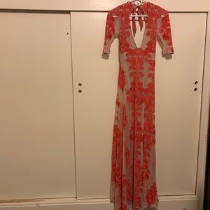 For Love & Lemons Temecula Maxi dress